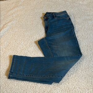 J. Jill Blue Women’s Straight Jeans Timeless Style SZ 16